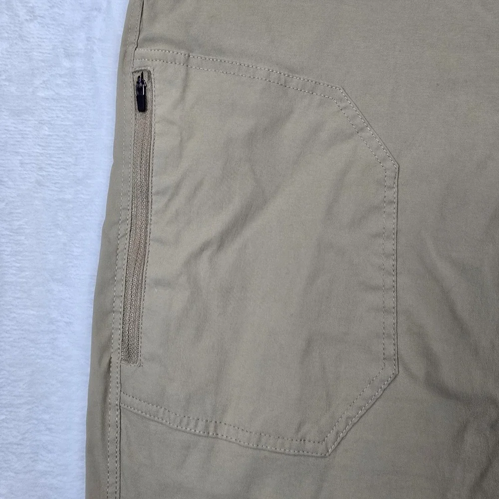 Eddie‎ Baur Mens Fleece Lined Tech Pant Size 40 × 32 Beige Winter Outdoor Hiking